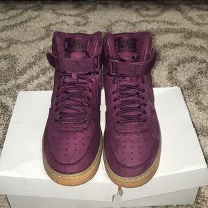 Nike Air Force 1 High “Bordeaux”
